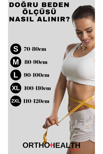 orthohealthmedical Wool Corset Flexible Wearable, Lower Back Pain and Hernia Waist Corset White Unisex