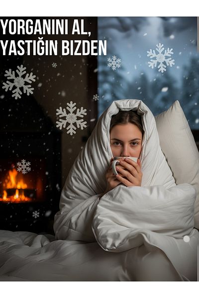 UYKUPEREST Student Set - Single Duvet and Pillow Set - Duvet - Pillow - Mikro Koton Set