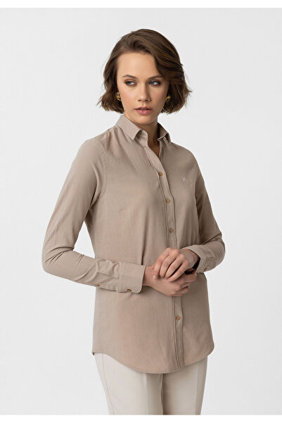 Williot Cămașă Glorinda pentru femei, slim fit, cu detaliu de broderie