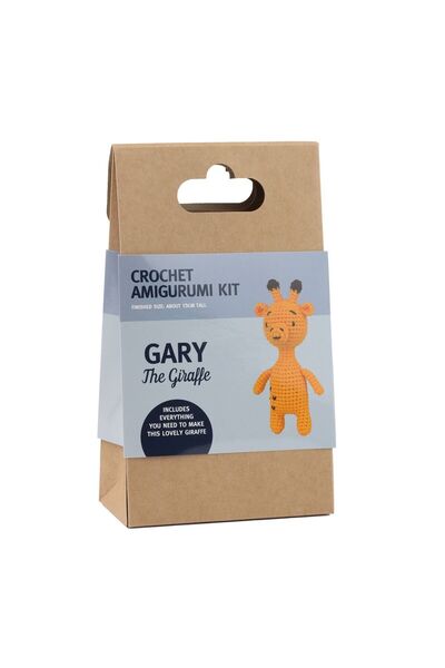 Hello Tığ Işi Mini Amigurumi Zürafa Yapım Kiti Amigurumi Başlangıç Seti (GARY...