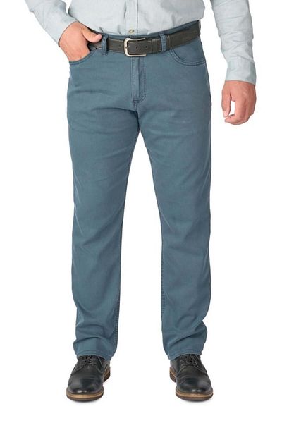 Centini Men's slim pants, regular fit, petrol blue