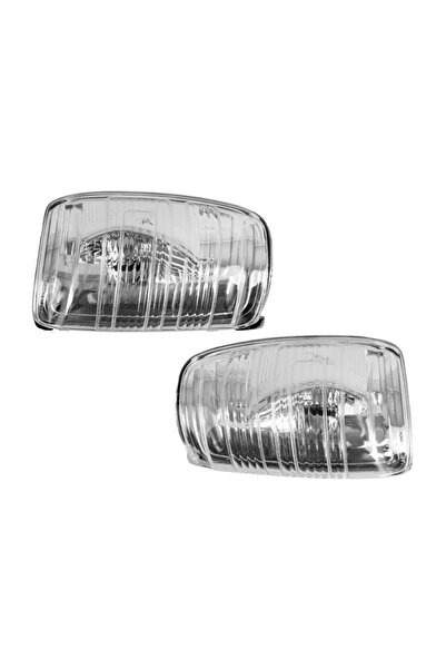 ALPHA AUTO PART Ford Transit V363 için Ayna Sinyal Lambası-Beyaz-Sağ-Sol-SET