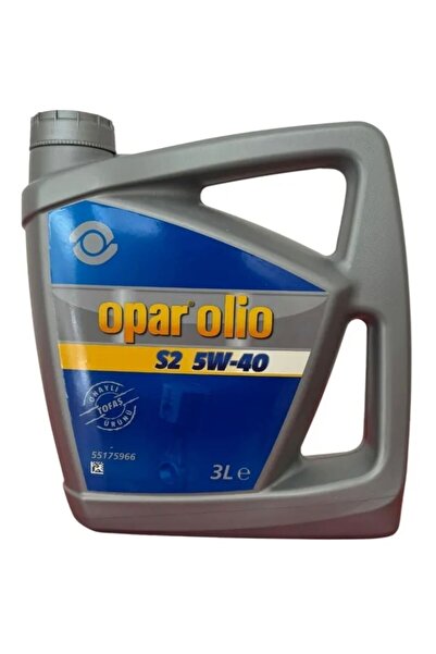 OPAR Olio S2 5W40 3 Litre BENZİNLİ MODELLER