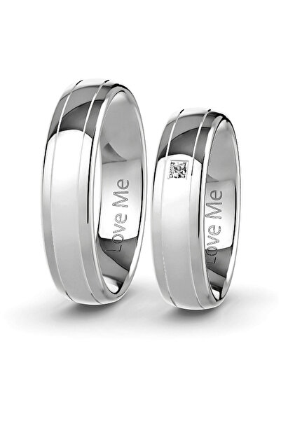 Love Me Yeni Model 1 Adet Mücevher Kalitesinde 6mm Beyaz Renk Asla Kararmaz U...