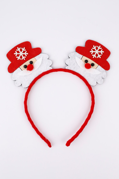 Le Mabelle Red Santa Detailed Girl's Crown