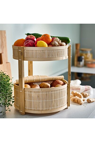 IKEA Sebze-meyve sepeti, bambu, 2'li set