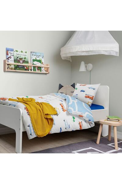 IKEA 150x200/50x60 cm Tightly Woven Cotton Children's Bedding Set - Multicolor
