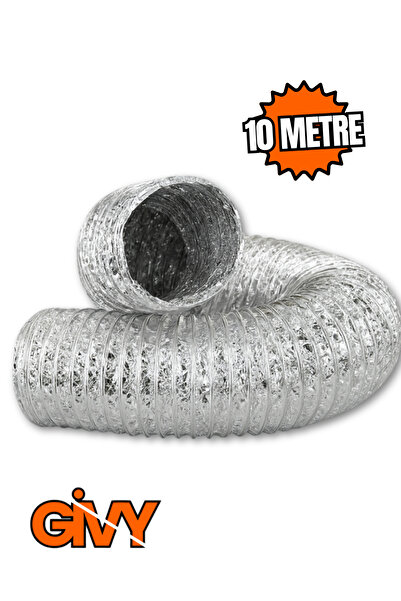 GİVY Günlüler 10 Metre Telli Ankastre Ve Aspiratör Borusu || Alüminyum Davlum...