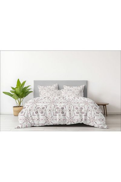 SENLİFE Belysima Double Cotton Duvet Cover Set