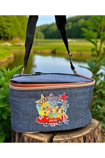 Gürpaş Thermo Printed Thermal Insulated Lunch Box 23X15X12