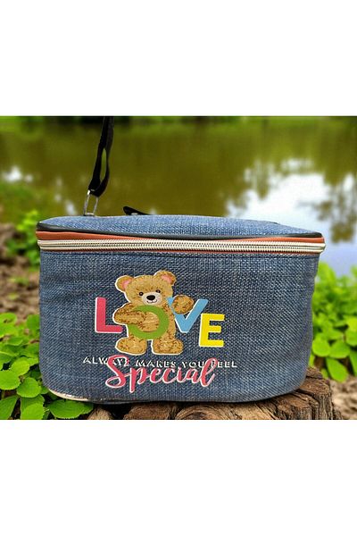 Gürpaş Thermo Printed Thermal Insulated Lunch Box 23X15X12
