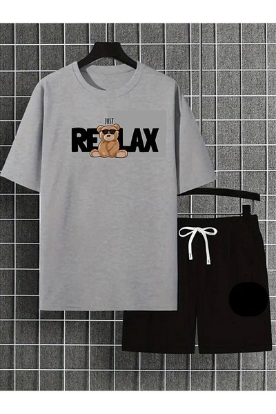 x-compass life Relax Printed ThSort Sort Set - Unisex