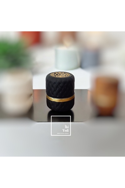 77 Blanc Konik Tütsülük Brülör – Siyah Beyaz Kahverengi Polyester Tütsü Kabı ...