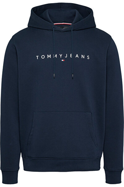 Tommy Hilfiger Ανδρικό Φούτερ με Κουκούλα και Κορδόνι, με Λογότυπο, XL