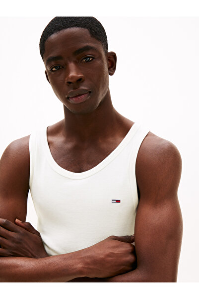 Tommy Hilfiger Erkek Beyaz Atlet DM0DM20769 0XR