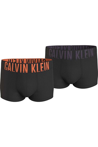 Calvin Klein Erkek Marka Logolu Elastik Bantlı Günlük Kullanıma Uygun Siyah1 Boxer NB2594A GXL