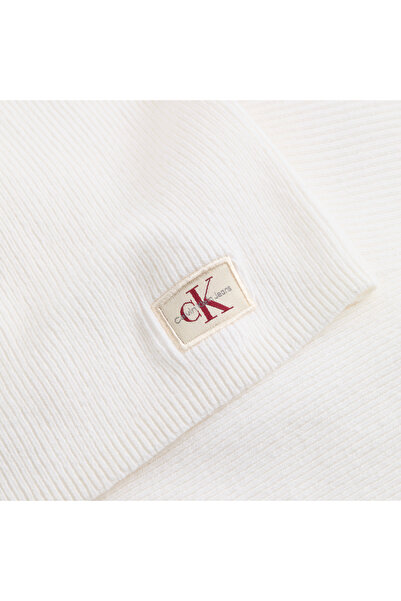 Calvin Klein WOVEN LABEL SWEATER DRESS