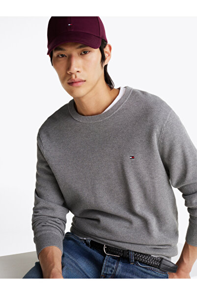 Tommy Hilfiger ESSENTIAL STRUCTURE CREW NECK Kazak