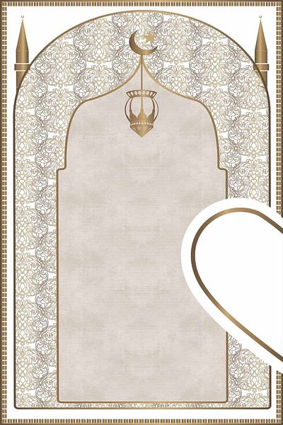 FOREVER ALDORA Double Non-Painful Soft Prayer Rug Set and Prayer Mat