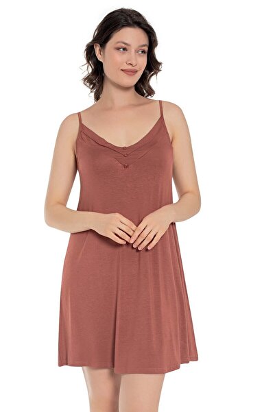 Cotpark Γυναικείο νυχτικό από ύφασμα βισκόζης Elastane 18238