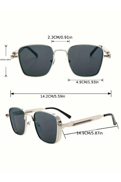 Filmaldım Sunglasses Metallic Glasses