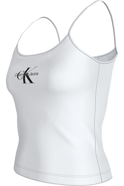 Calvin Klein Women's White T-Shirt J20J223105 Yaf