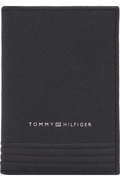 Tommy Hilfiger Th Business Bifold Men's Black Wallet Am0Am13262Bds