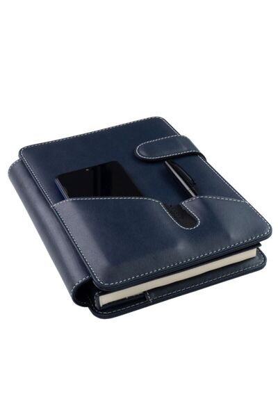 2K 2026 Yeni Yıl Organizer Ajanda Telefon Kılıflı Tarihli Çizgili 168 Yp 17x24 Defterli Vegan 20x26