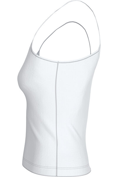 Calvin Klein Women's White T-Shirt J20J223105 Yaf