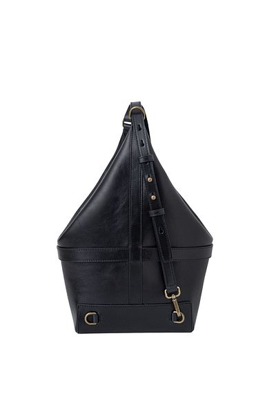 HELMBROOK Claire Genuine Leather Unisex Shoulder Bag with Strap