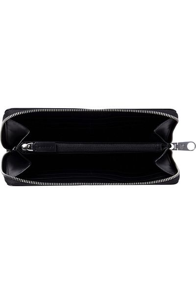 Calvin Klein Women's Sculpted Zip Around Mono Wallet - Stylish and Functional Design