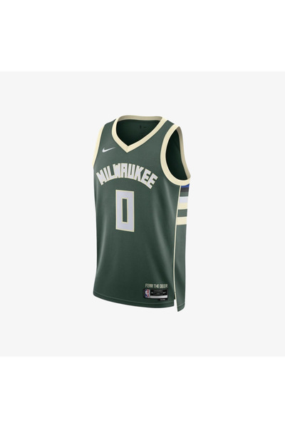 Nike Damian Lillard Milwaukee Bucks Icon Edition 2022/23 NBA Jersey