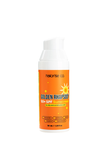 Halorise co. Yağlı ve Karma Ciltler için 50+SPF UVA-UVB Matlaştırıcı Güneş Koruyucu Krem - 50ML