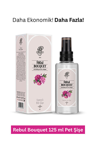Rebul 125ml Bouquet Spreyli Kolonya Pet