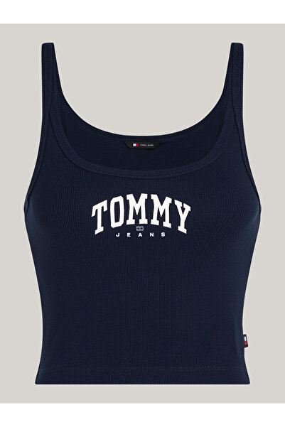 Tommy Hilfiger Kadın / Kız Marka Logolu Organik Pamuklu Günlük Kullanıma Uygu...