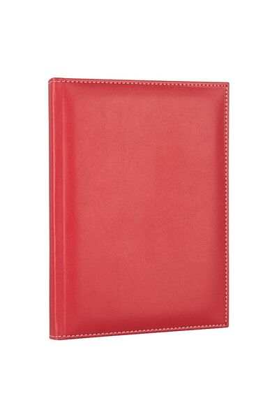 2K 2026 New Year Leather Daily Journal Agenda Dated Lined 168 Sheets Rainbow Vegan 17X24 cm