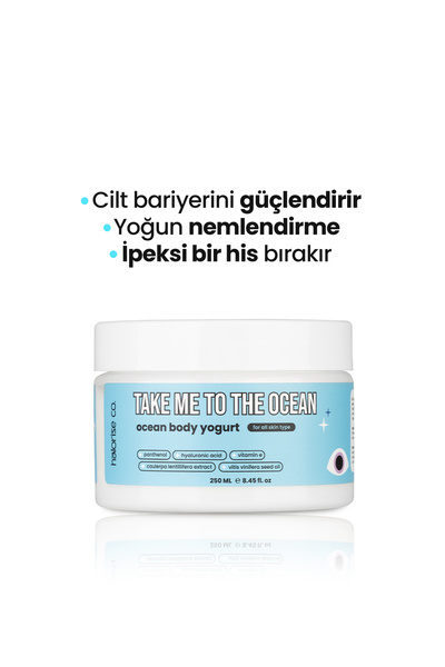 Halorise co. Okyanus Body Yogurt Onarıcı Vücut Nemlendirici – 250ml