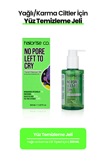 Halorise co. Akneli,yağlı Ve Karma Ciltler Için Karşıtı Çay Ağacı Özlü Yüz Te...