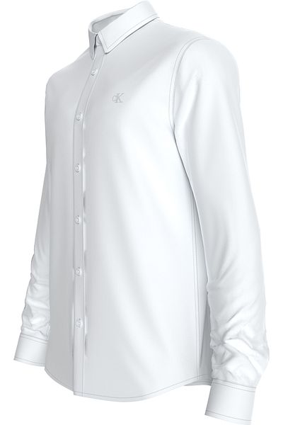 Calvin Klein Men's Slim Fit Shirt - Cotton, Button Collar Design J30J 324614 Yaf