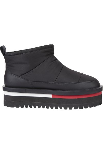 Tommy Hilfiger Tjw Nylonová bota plochého tvaru - model Wl