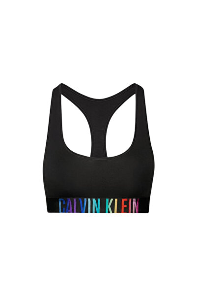 Calvin Klein Kadın Marka Logolu Spor Sütyeni - Elastik Bantlı Rahat Ve Nefes ...