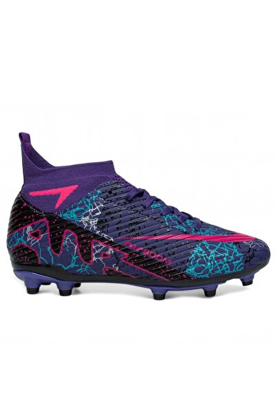 ROE SPORT AİR LALİGA ROE SPORT Laliga Air Unisex Halı Saha Ve Çim Zemin Kramponu Çoraplı Renkli
