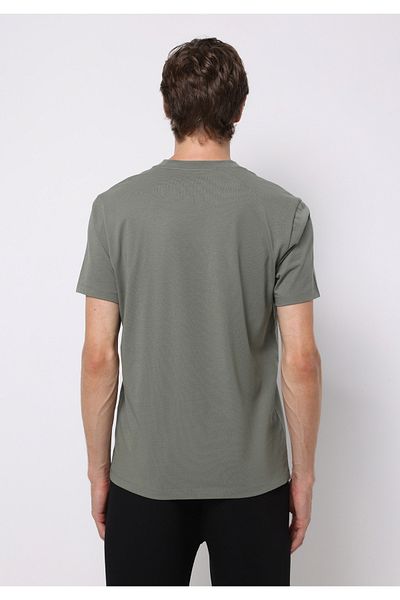 Colin's Regular Fit Round Neck Plain Men's Green Short Sleeve T-Shirt