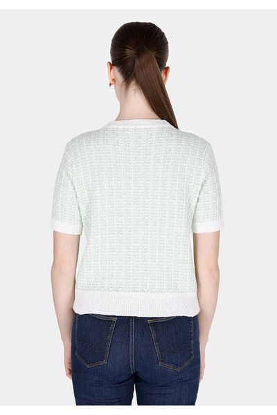 Colin's Regular Fit Women's Green Sweater