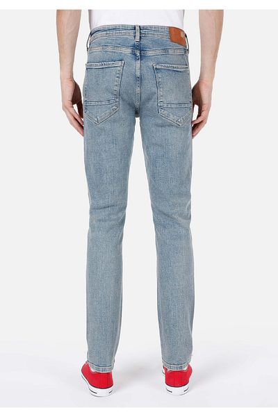 Colin's Straight Fit Low Waist Straight Leg Men's Indigo Jean Trousers