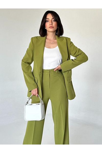 Vuntal BUTİK Blazer Suit Single Button Jacket Pants