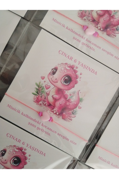 Nas Aksesuar Okul Öncesi Hediye özel günlere Doğum Günü kız bebek çocuk dinaz...