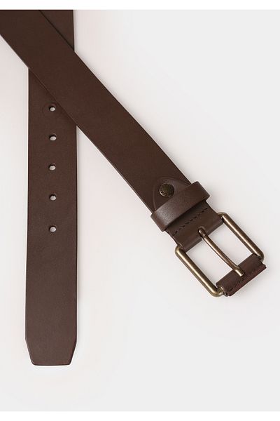 Colin's Men's Brown Cowhide Belt