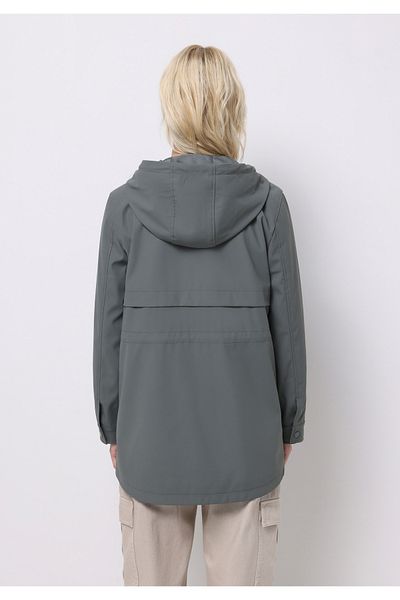 Colin's Regular Fit Women's Green Raincoat