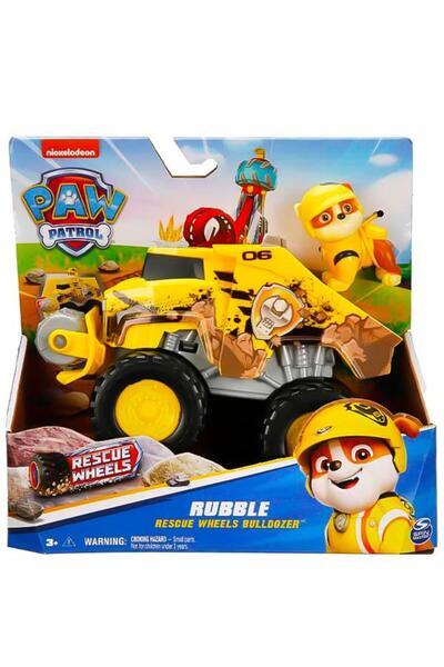 Spinmaster Paw Patrol Rescue Wheels Temalı Araçlar Rubble 20145822